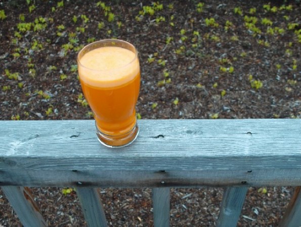 Apricot, Peach & Carrot Smoothie