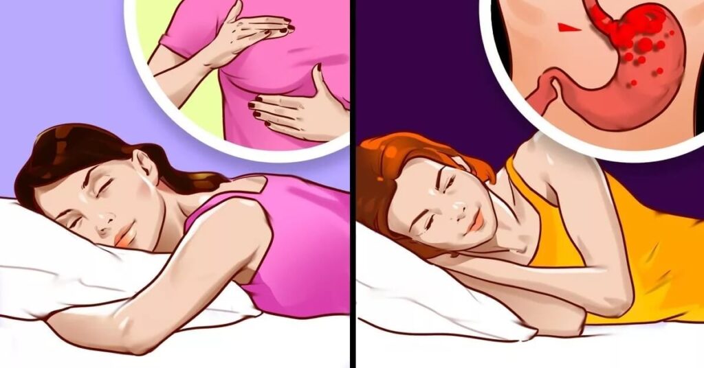 6 Reasons To Stop Sleeping On The Right Side or Stomach